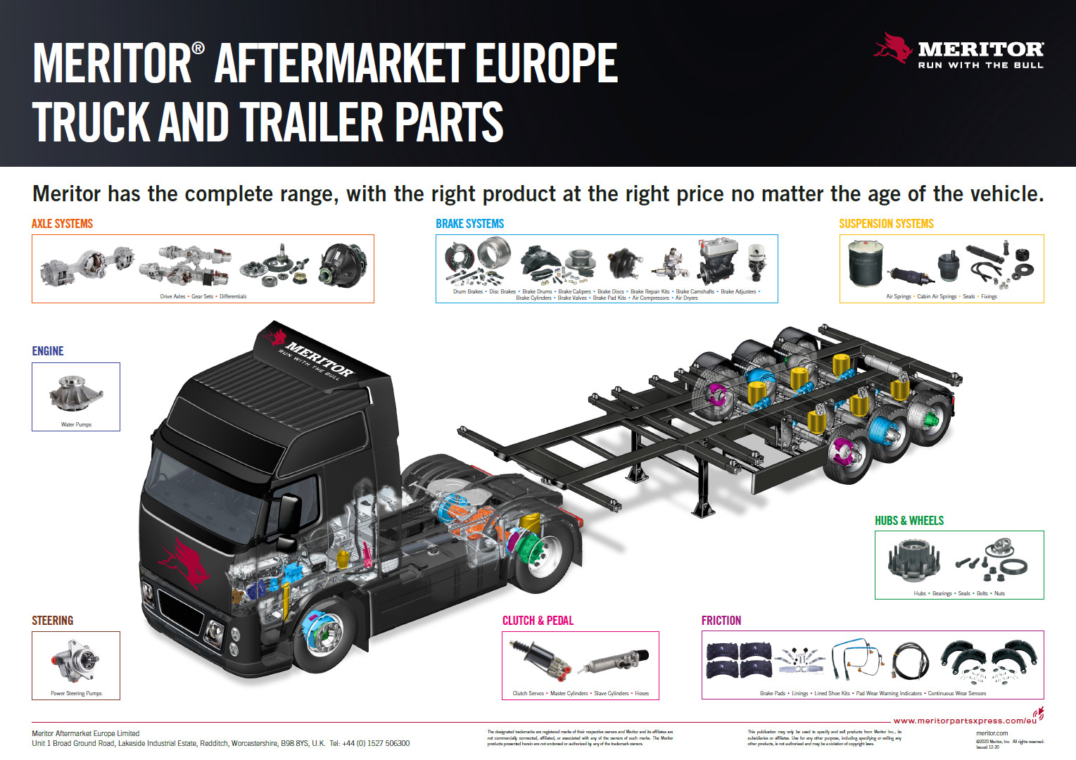 Meritor Aftermarket Europe Bus and Coach Parts - Poster