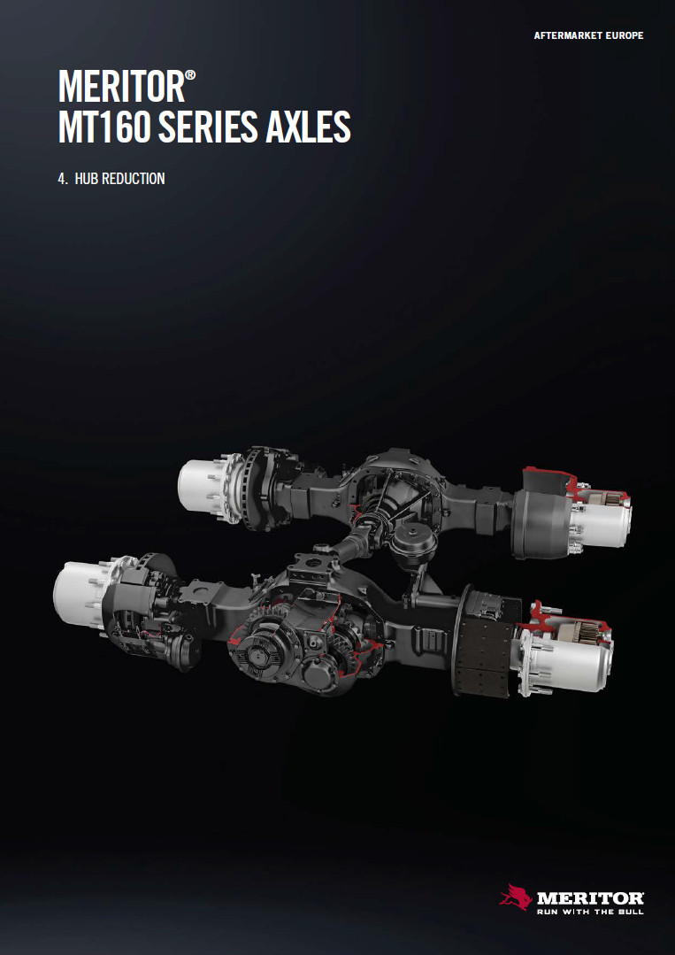 Meritor MT160 Series Axle - Hub Reduction