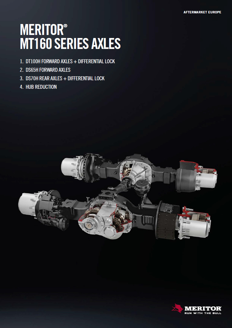 Meritor MT160 Series Axle - Complete