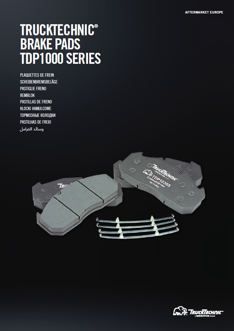 TruckTechnic Brake Pads TDP1000 Series