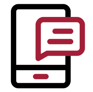 Text & Email Notifications Icon