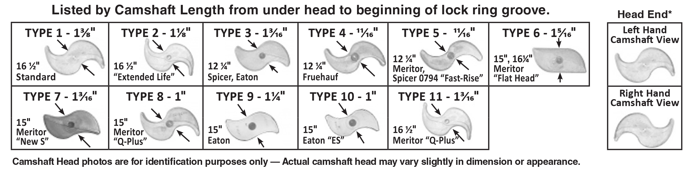 Camshafts Meritor_NA